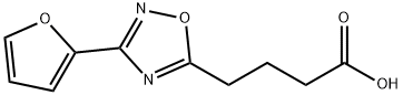 4-(3-FURAN-2-YL-[1,2,4]OXADIAZOL-5-YL)-BUTYRIC ACID Struktur