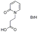 3-(2-Oxo-2H-pyridin-1-yl)-propionic acidhydrobromide Struktur