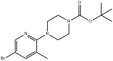 5-BROMO-2-(4-BOC-PIPERAZIN-1-YL)-3-METHYLPYRIDINE price.