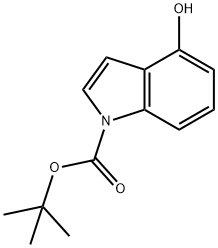 N-BOC-4-HYDROXYINDOLE Struktur