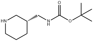 N-[(3R)-3-PIPERIDINYLMETHYL]-CARBAMIC ACID 1,1-DIMETHYLETHYL ESTER Structure