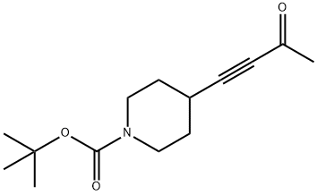 1-Boc-4-(3-oxo-but-1-ynyl)piperidine Struktur