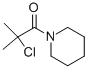 Piperidine, 1-(2-chloro-2-methyl-1-oxopropyl)- (9CI) Struktur