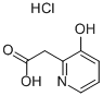 2-(3-HYDROXYPYRIDIN-2-YL)ACETIC ACID HYDROCHLORIDE Struktur