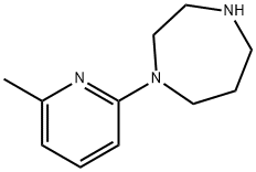 1-(6-METHYL-PYRIDIN-2-YL)-[1,4]DIAZEPANE Struktur