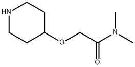 N,N-DIMETHYL-2-(PIPERIDIN-4-YLOXY)ACETAMIDE price.