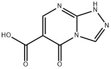 5-Oxo-1,5-dihydro-[1,2,4]triazolo[4,3-a]-pyrimidine-6-carboxylic acid Struktur