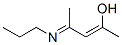 2-Penten-2-ol, 4-(propylimino)-, (Z,E)- (9CI) Struktur