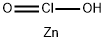 Bischlorous acid zinc salt Struktur