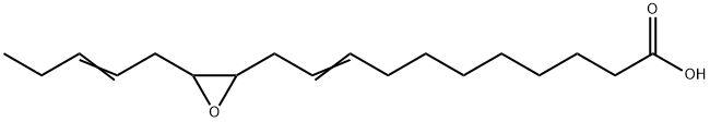 11-[3-(2-Pentenyl)oxiranyl]-9-undecenoic acid Struktur