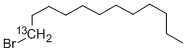 1-BROMODODECANE-1-13C Struktur