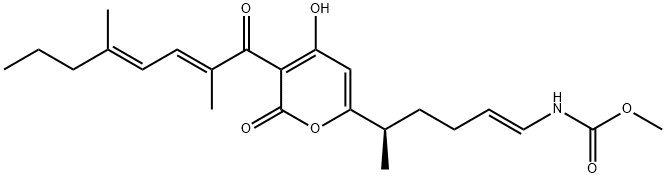 myxopyronin A Struktur