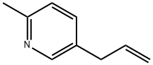 2-Methyl-5-(2-propenyl)-pyridine Struktur