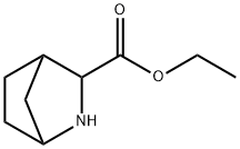 2-Azabicyclo[2.2.1]heptane-3-carboxylicacid,ethylester(9CI) Struktur