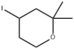 4-Iodo-2,2-dimethyl-tetrahydro-pyran Struktur