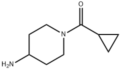 1-(cyclopropylcarbonyl)-4-piperidinamine(SALTDATA: HCl) Struktur