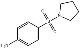 4-(PYRROLIDINE-1-SULFONYL)-PHENYLAMINE Struktur