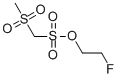 2-fluoroethyl (methylsulfonyl)methanesulfonate Struktur