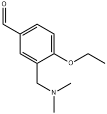 3-[(dimethylamino)methyl]-4-ethoxybenzaldehyde(SALTDATA: FREE) Struktur