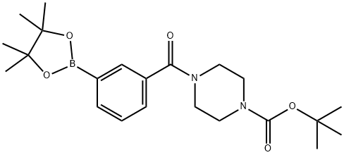 1-BOC-4-[3-(4,4,5,5-テトラメチル-1,3,2-ジオキサボロラン-2-イル)ベンゾイル]ピペラジン price.