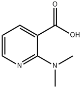 2-(dimethylamino)nicotinic acid(SALTDATA: FREE) Struktur