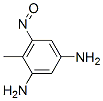 1,3-Benzenediamine,  4-methyl-5-nitroso- Struktur