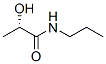 Propanamide, 2-hydroxy-N-propyl-, (S)- (9CI) Struktur