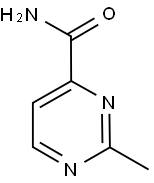 4-Pyrimidinecarboxamide,2-methyl- Struktur