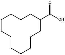 CYCLODODECANECARBOXYLIC ACID Struktur