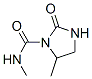 1-Imidazolidinecarboxamide,  N,5-dimethyl-2-oxo- Struktur