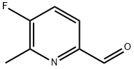 3-FLUORO-6-FORMYL-2-PICOLINE Struktur