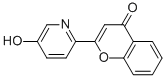 2-(5-HYDROXY-2-PYRIDINYL)-4-CHROMENONE Struktur