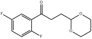 2',5'-DIFLUORO-3-(1,3-DIOXAN-2-YL)-PROPIOPHENONE price.