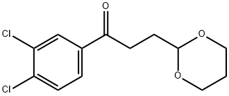 3',4'-DICHLORO-3-(1,3-DIOXAN-2-YL)-PROPIOPHENONE price.