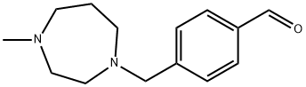 4-[(4-methylperhydro-1,4-diazepin-1-yl)methyl]benzaldehyde Struktur