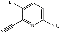 6-Amino-3-bromo-2-cyanopyridine Struktur