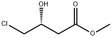 (R)-4-CHLORO-3-HYDROXYBUTYRIC ACID METHYL ESTER Structure