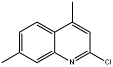 2-CHLORO-4,7-DIMETHYLQUINOLINE Structure