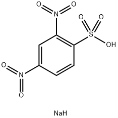 2,4-DINITROBENZENESULFONIC ACID SODIUM SALT Struktur