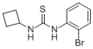 1-(2-Bromophenyl)-3-cyclobutyl-thiourea Struktur