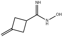 N'-Hydroxy-3-methylenecyclobutanecarboximidamide Struktur