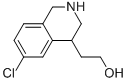 2-(6-CHLORO-1,2,3,4-TETRAHYDROISOQUINOLIN-4-YL)ETHANOL Struktur