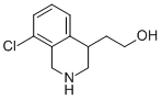 2-(8-Chloro-1,2,3,4-tetrahydroisoquinolin-4-yl)ethanol Struktur