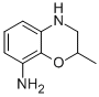 2-Methyl-3,4-dihydro-2H-benzo[1,4]oxazin-8-ylamine Struktur