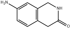 7-Amino-1,2-dihydroisoquinolin-3-(4H)-one Struktur