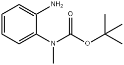 (2-AMINO-PHENYL)-METHYL-CARBAMIC ACID TERT-BUTYL ESTER Struktur