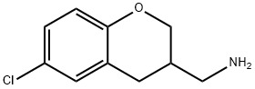 (6-CHLORO-CHROMAN-3-YL)-METHYLAMINE Struktur