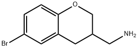 (6-BROMO-CHROMAN-3-YL)-METHYLAMINE Struktur