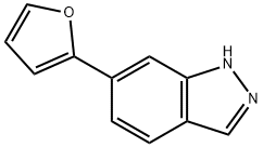 6-FURAN-2-YL-1H-INDAZOLE Struktur