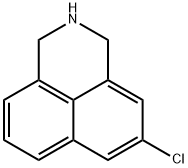 5-CHLORO-2,3-DIHYDRO-1H-BENZO[DE]ISOQUINOLINE Struktur